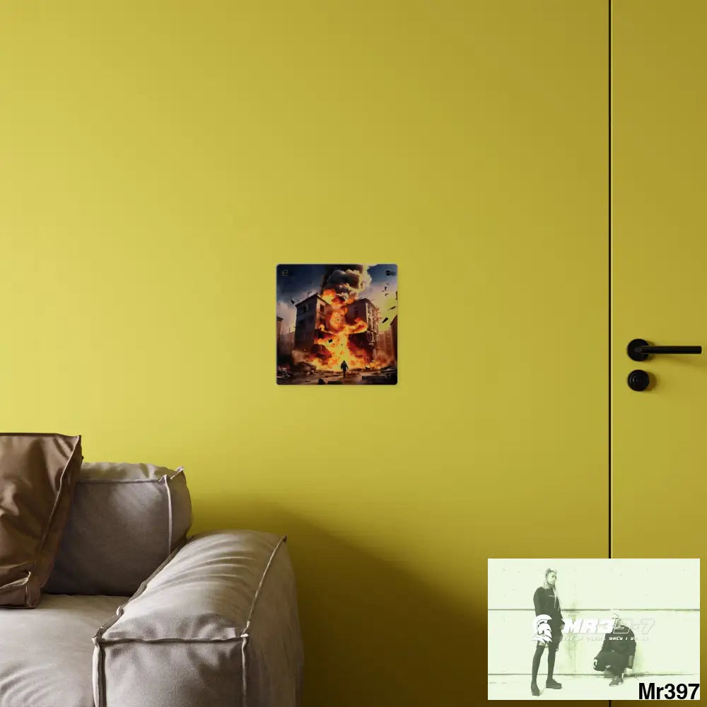 Escape from the block no 9 2628 days Death Flat Covert Failures Ltd Edition no 22 Acrylic Wall Art Panels Home Decor