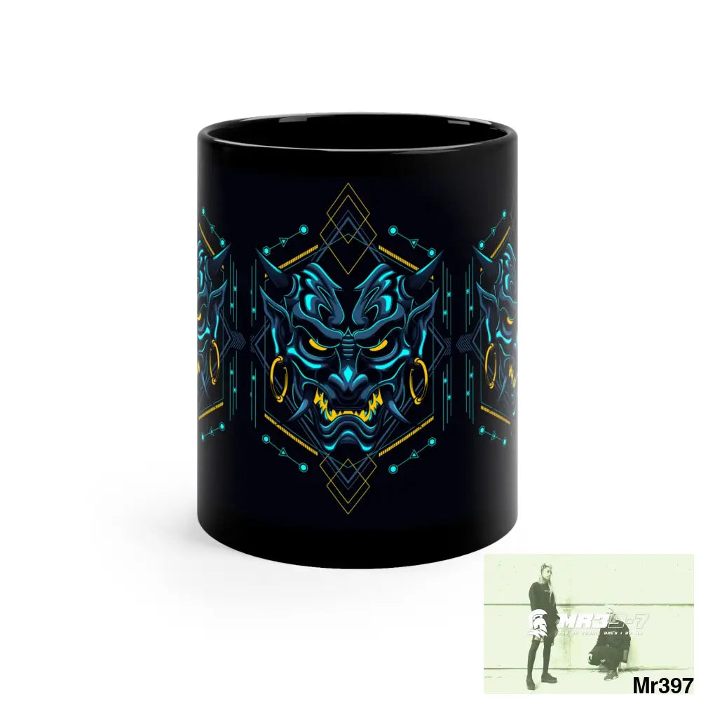 Evil Ronin Samurai Warrior 11oz Black Mug 11oz Mug