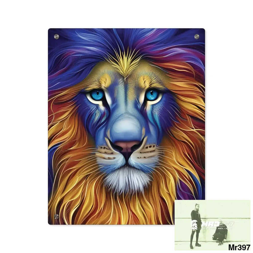 Extremely Detailed 32k High Resolution Vibrant Majestic Abstract 4d Small Graphic Acrylic Wall Art Panels 16″ x 20″