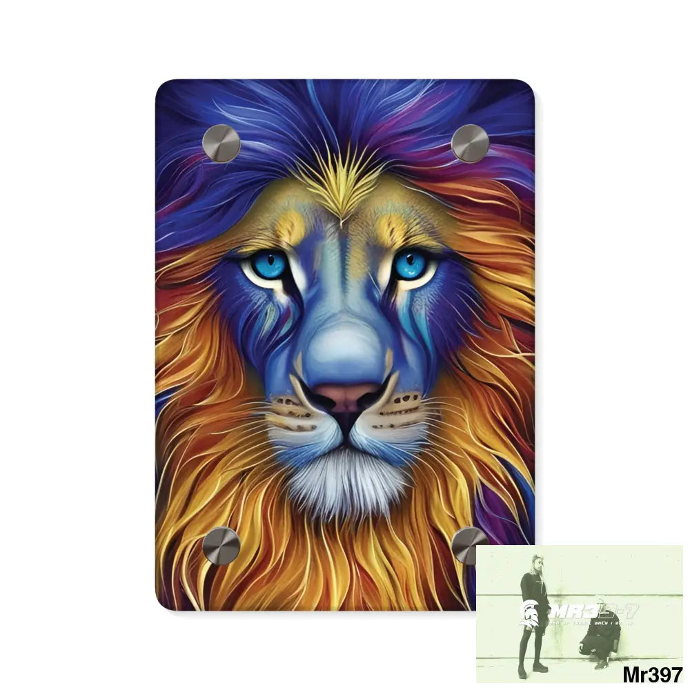 Extremely Detailed 32k High Resolution Vibrant Majestic Abstract 4d Small Graphic Acrylic Wall Art Panels 5’’ x 7’’