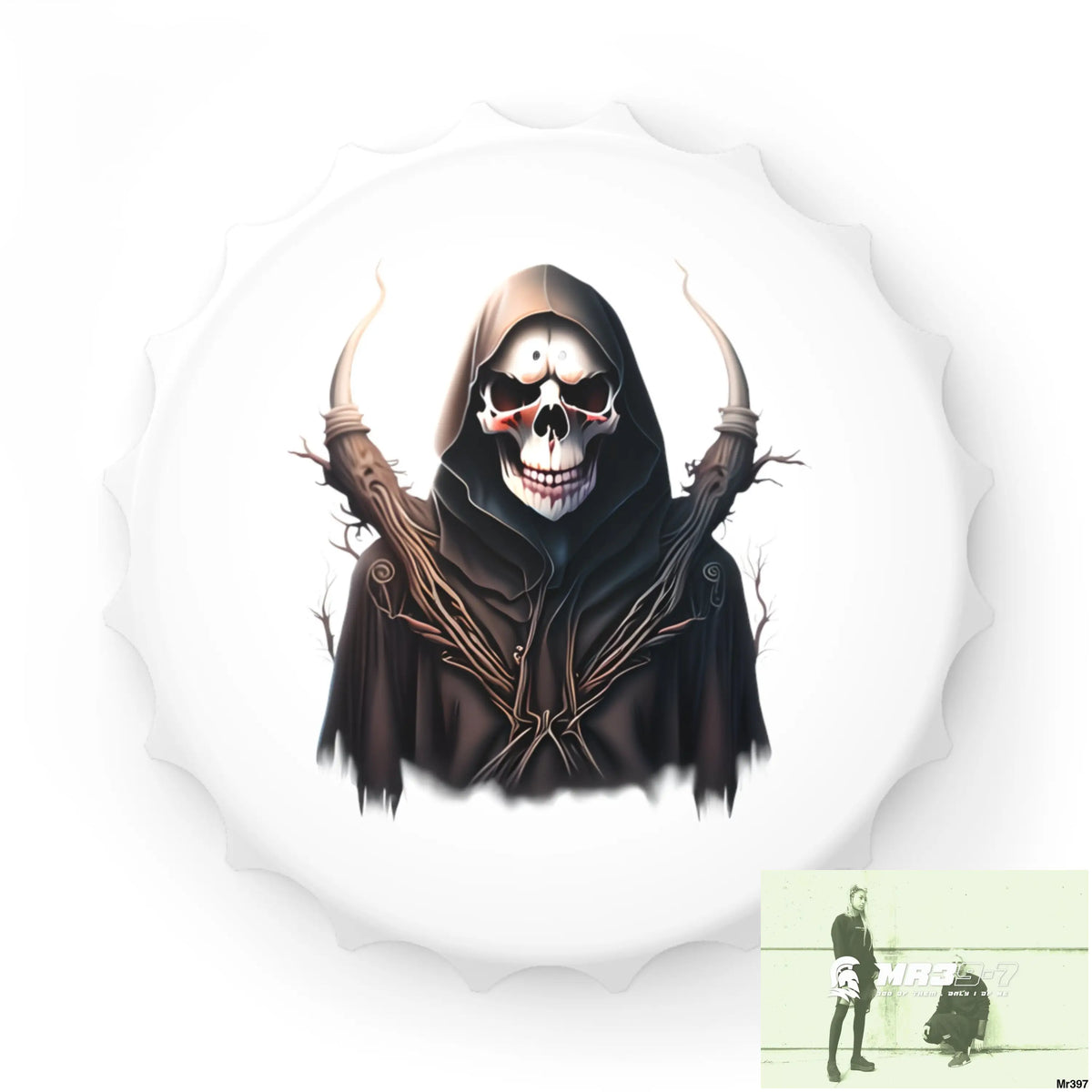 f Reaper Magnetic Bottle Opener One size / White Accessories
