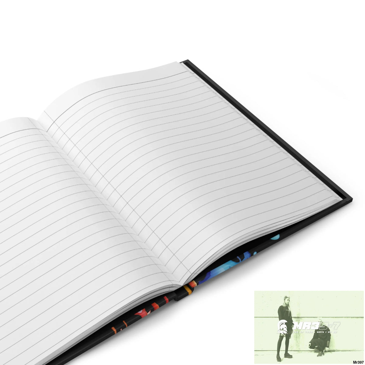 Faith over fear Melting Headset Hardcover Journal Matte Journal Paper products