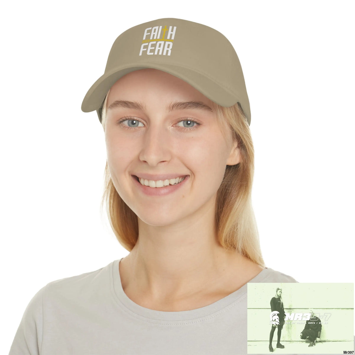Faith overfear Low Profile Baseball cap Hats