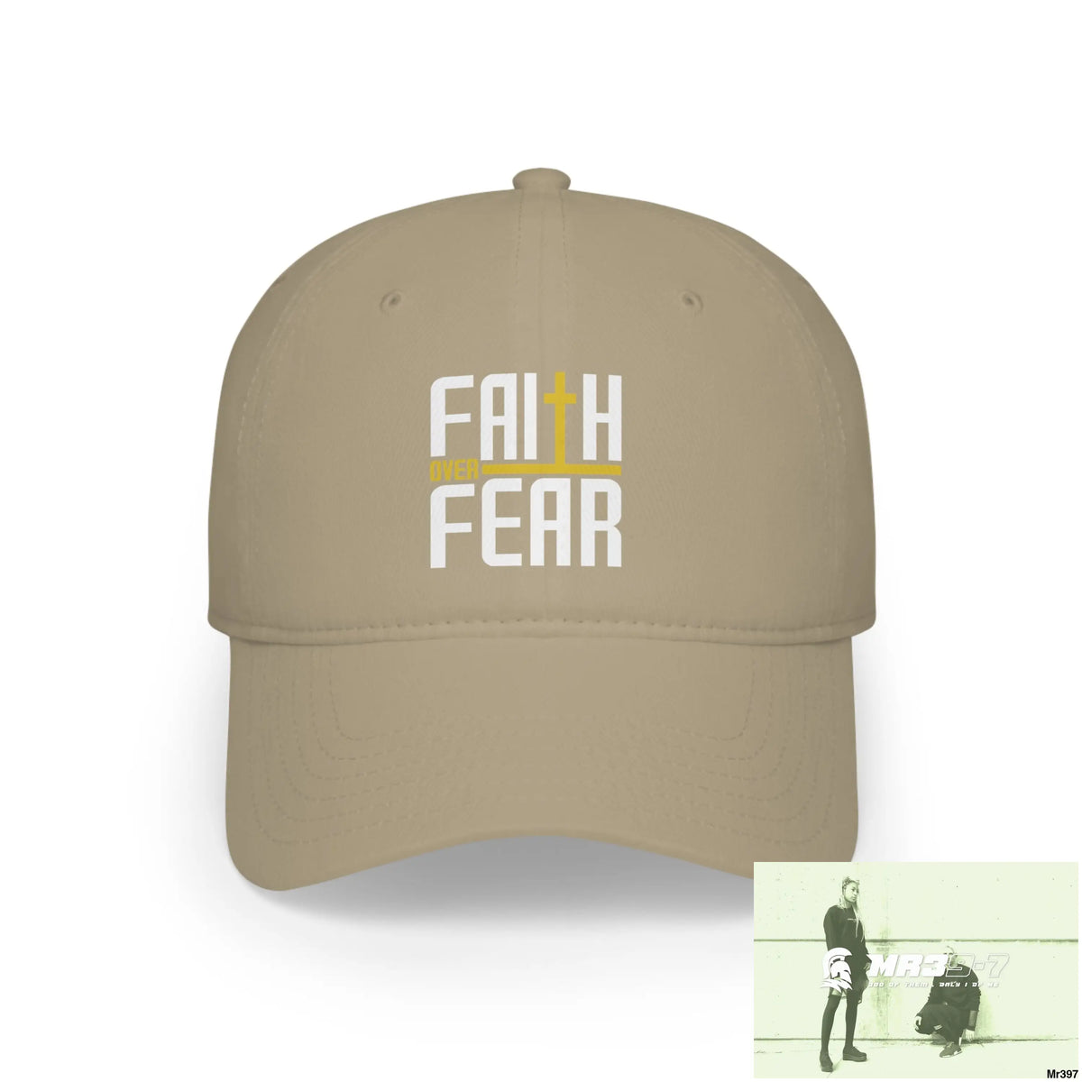 Faith overfear Low Profile Baseball cap Khaki / One size Hats