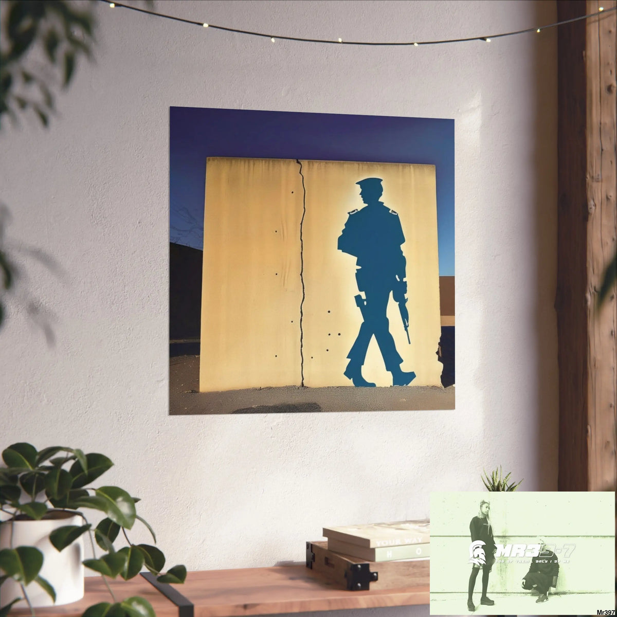 First Light: Moving Out” (Dahab Series) Leaving protection. Re-entering the open. Fine Art Posters Poster