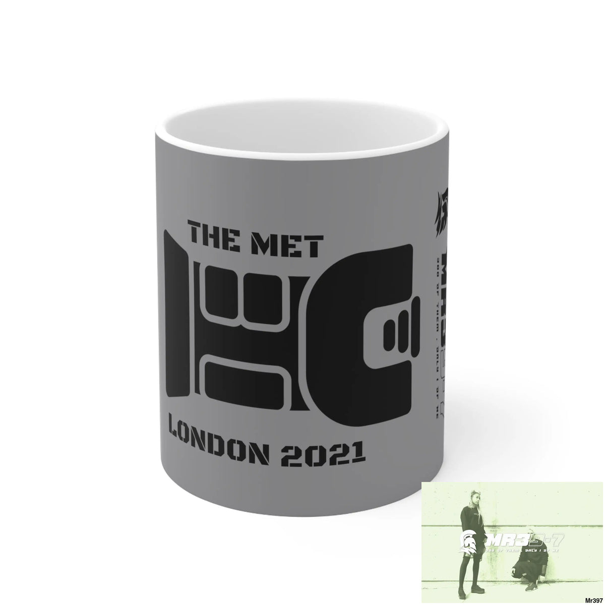 Following hitman,MR39 tasered by the MET London 2021 Ceramic Mug 11oz 11oz Mug