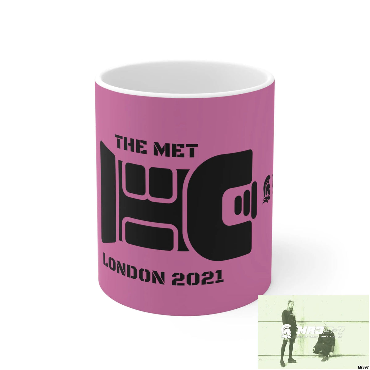 Following hitman,MR39 tasered by the MET London 2021 Ceramic Mug 11oz 11oz Mug
