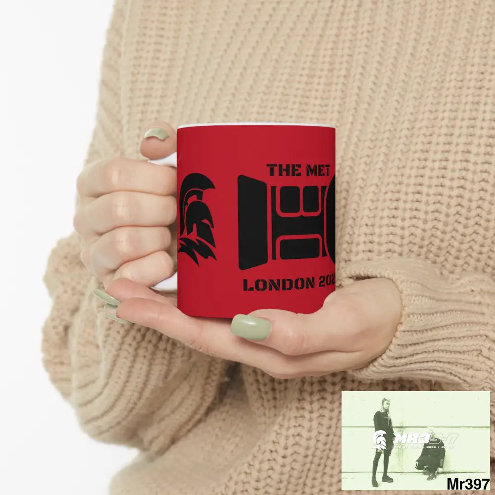 Following hitman,MR39 tasered by the MET London 2021 Ceramic Mug 11oz 11oz Mug