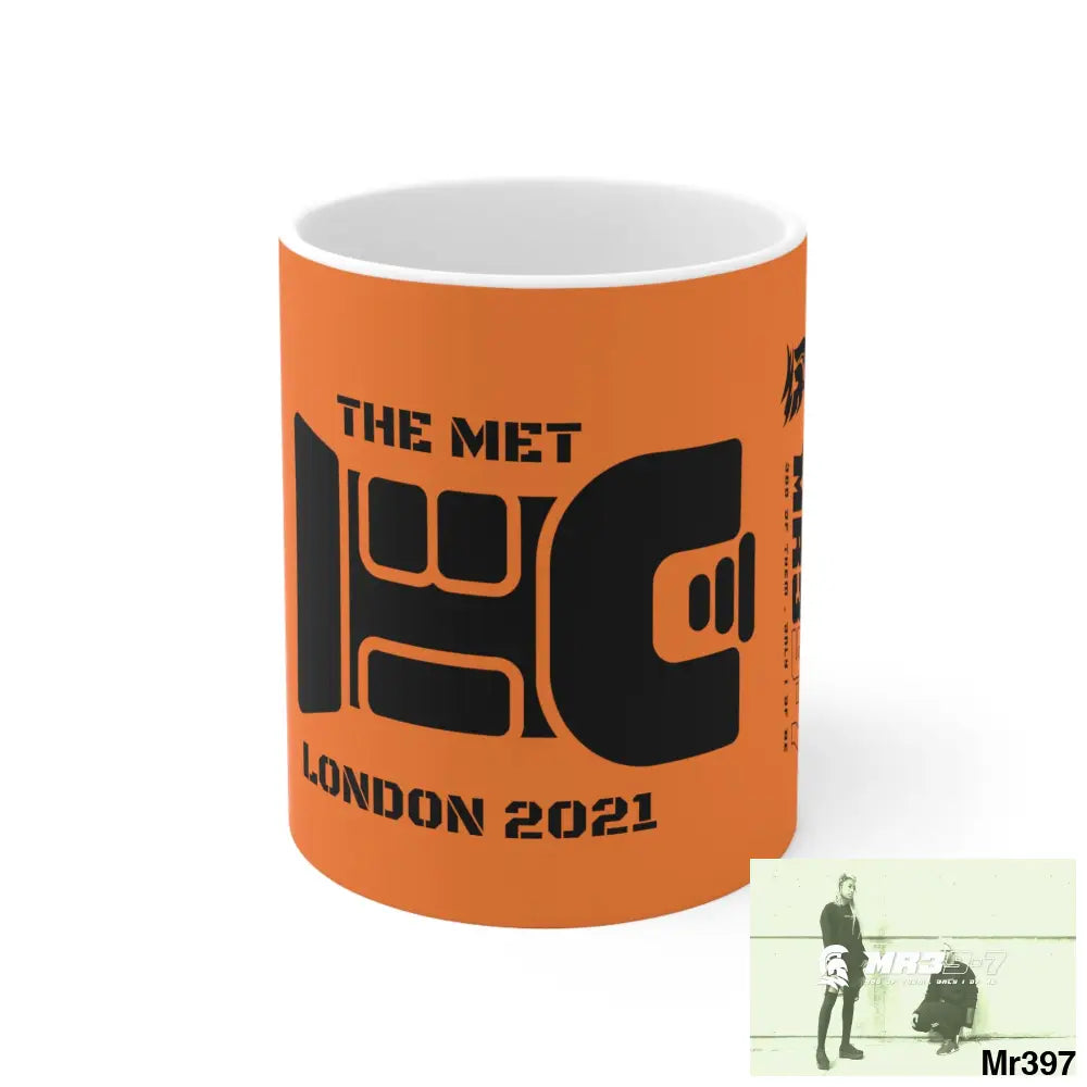 Following the hitman,MR39 tasered by the MET London 2021 Ceramic Mug 11oz 11oz Mug