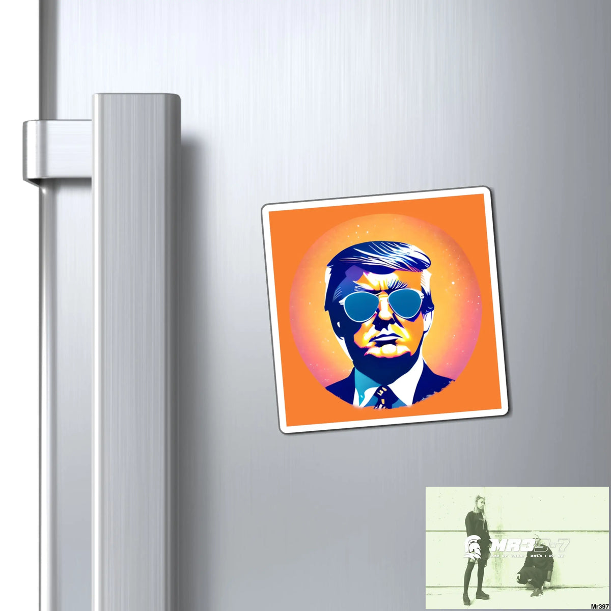 Former President of the USA Donald Trump Looking Cool as Magnet Paper products