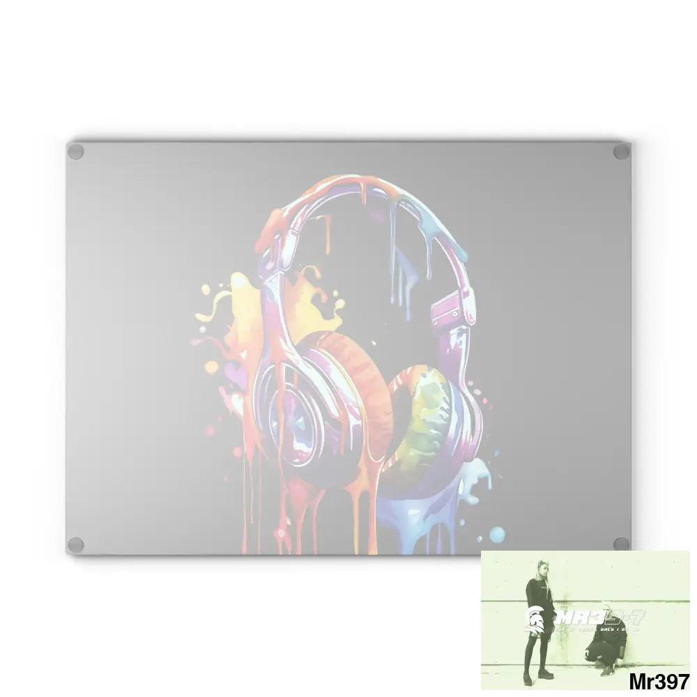 Glass Cutting Board Home Decor