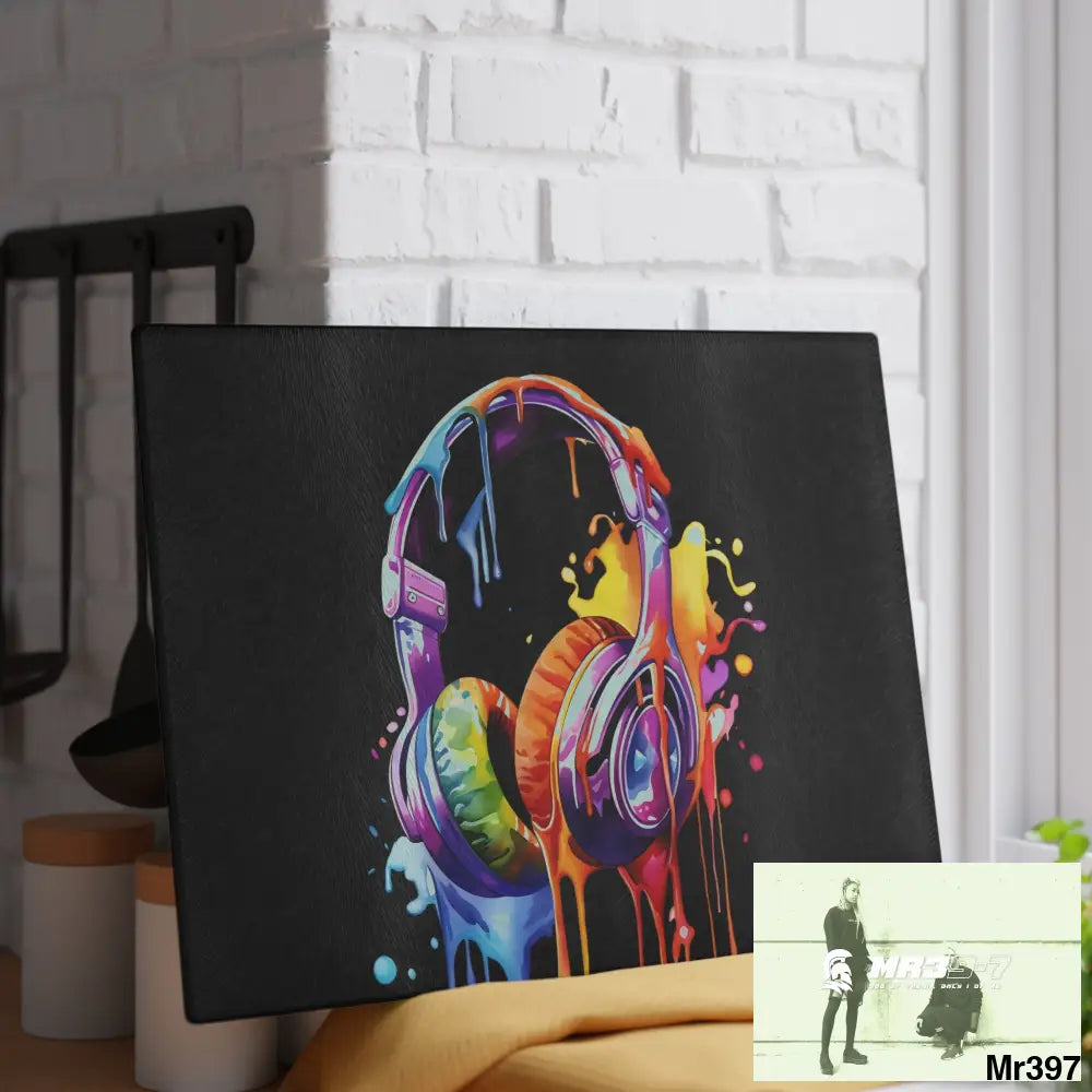 Glass Cutting Board Home Decor