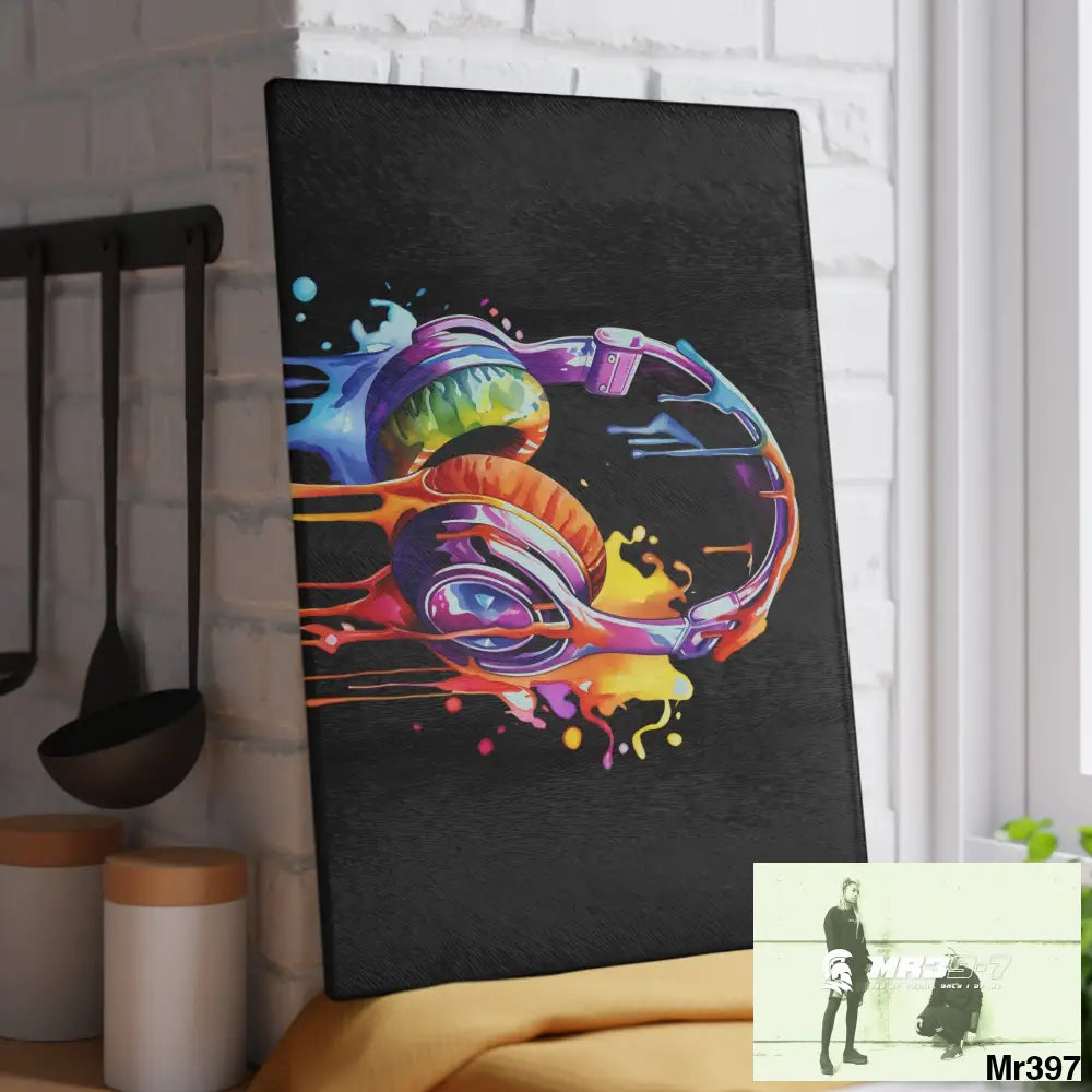 Glass Cutting Board Home Decor