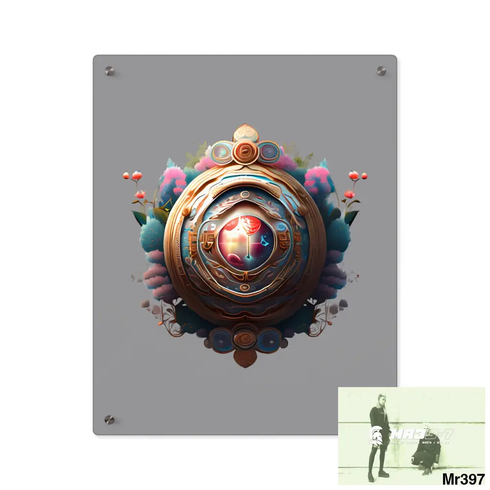 Good Fortune Vision Graphic Acrylic Wall Art Panels 16″ x 20″ (Vertical) / 0.25’’ Home Decor