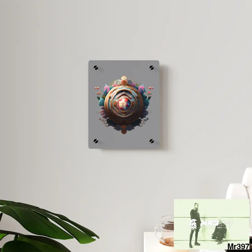 Good Fortune Vision Graphic Acrylic Wall Art Panels Home Decor