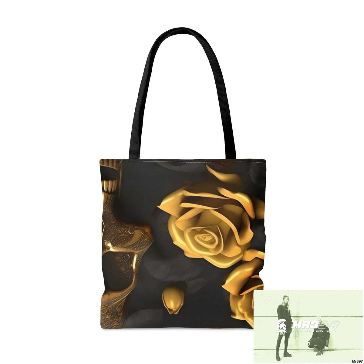 Gothic skulls & Roses Tote Bag (AOP) Bags