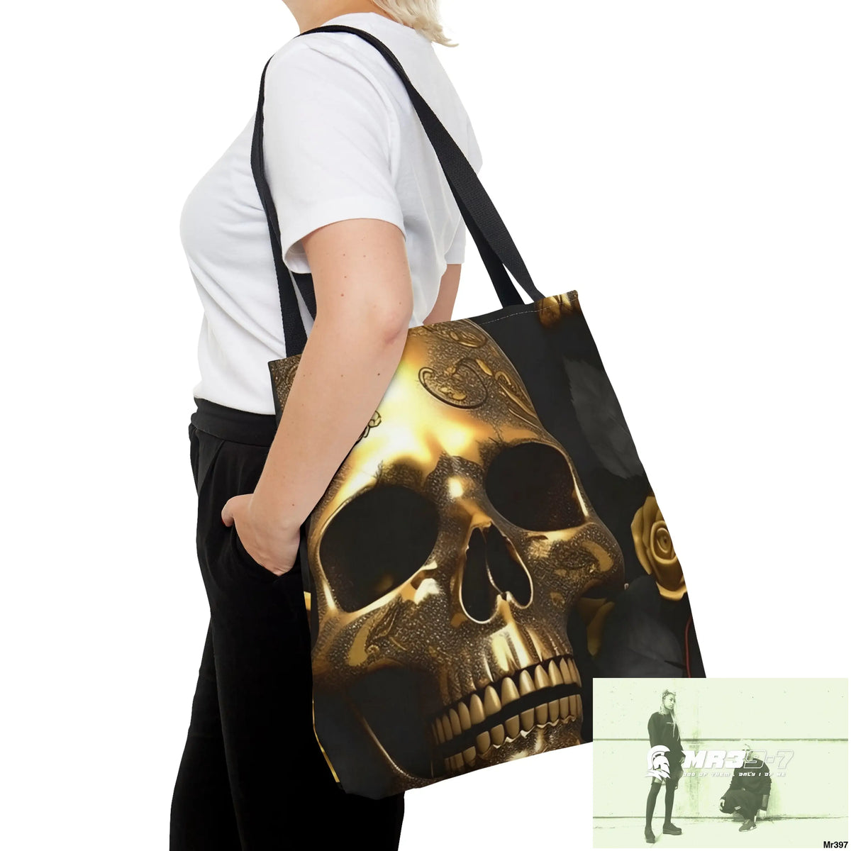 Gothic skulls & Roses Tote Bag (AOP) Bags