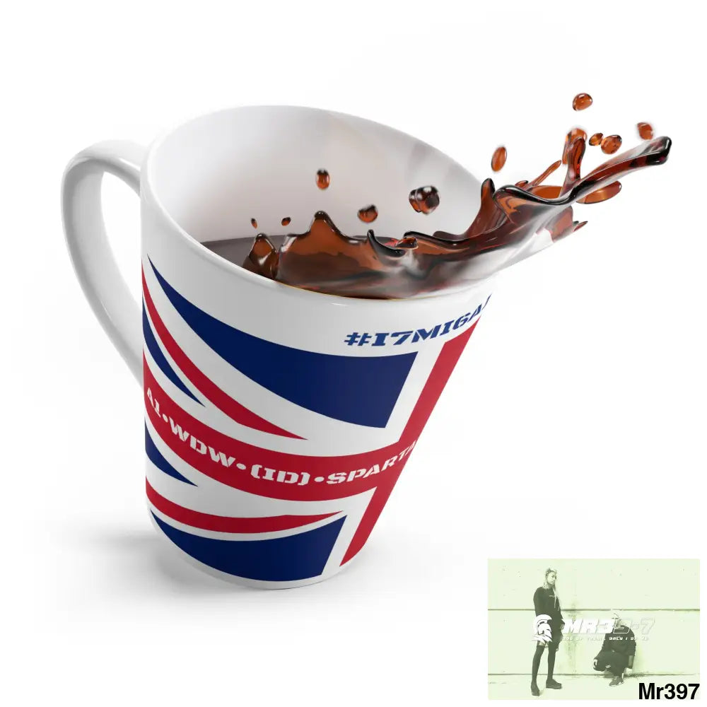 Great Britain A1WDWRSFSPARTAMR39-7 #I7MI6A1London Latte Mug 12oz Mug