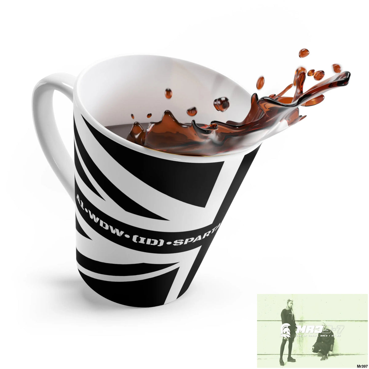 Great Britain Black flag A1 full set mentality Latte Mug 12oz Mug