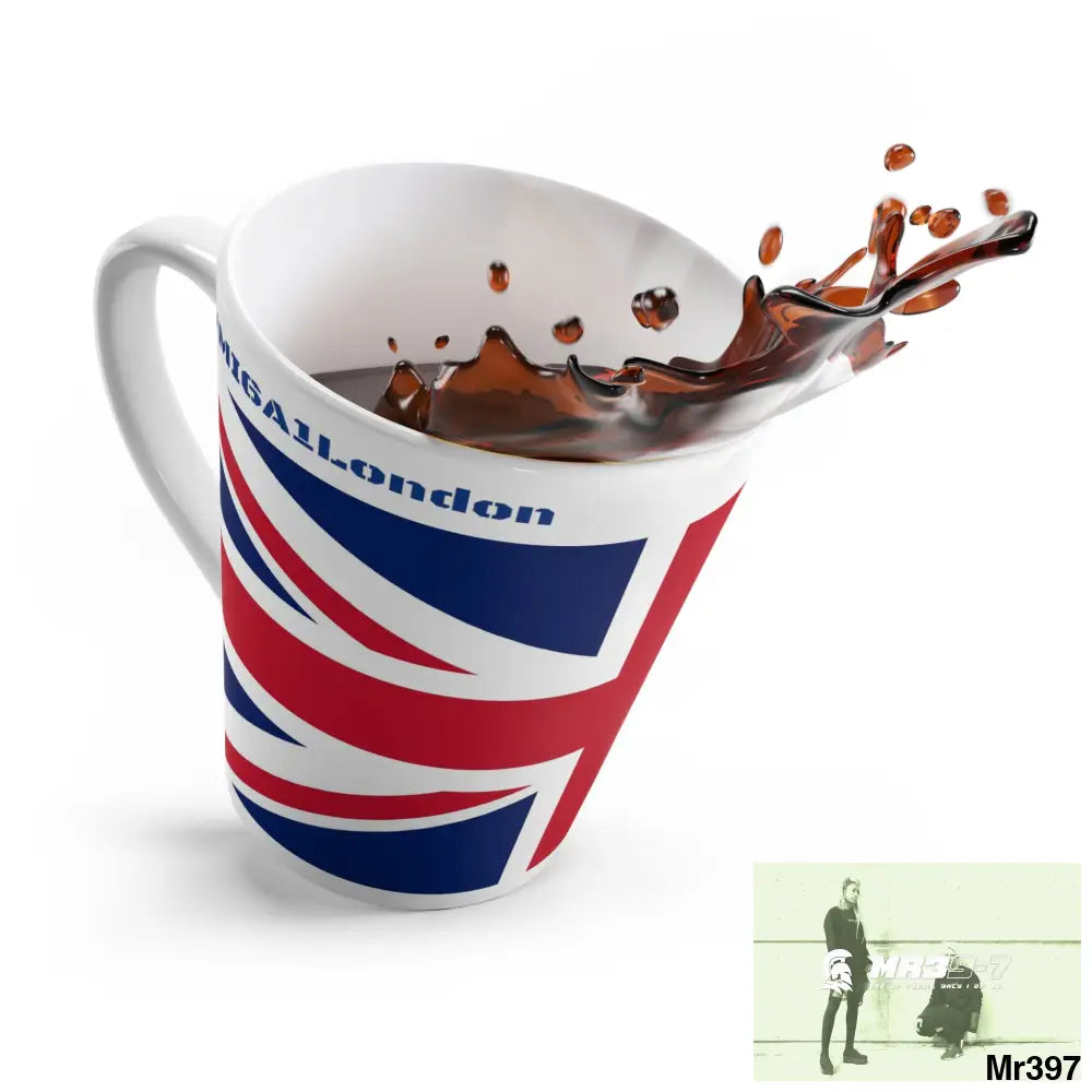 Great Britain Left #I7MI6A1London Latte Mug 12oz Mug