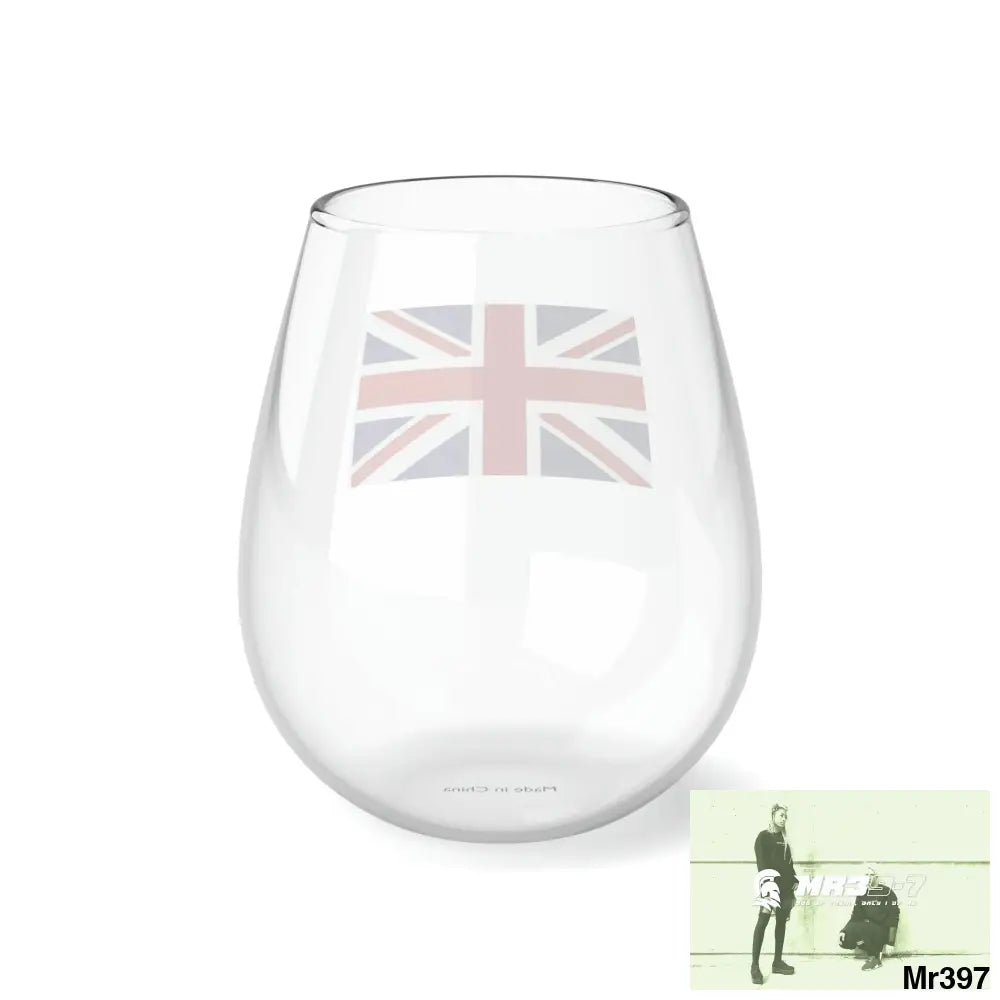 Great Britain Stemless Wine Glass 11.75oz 11.75oz Mug