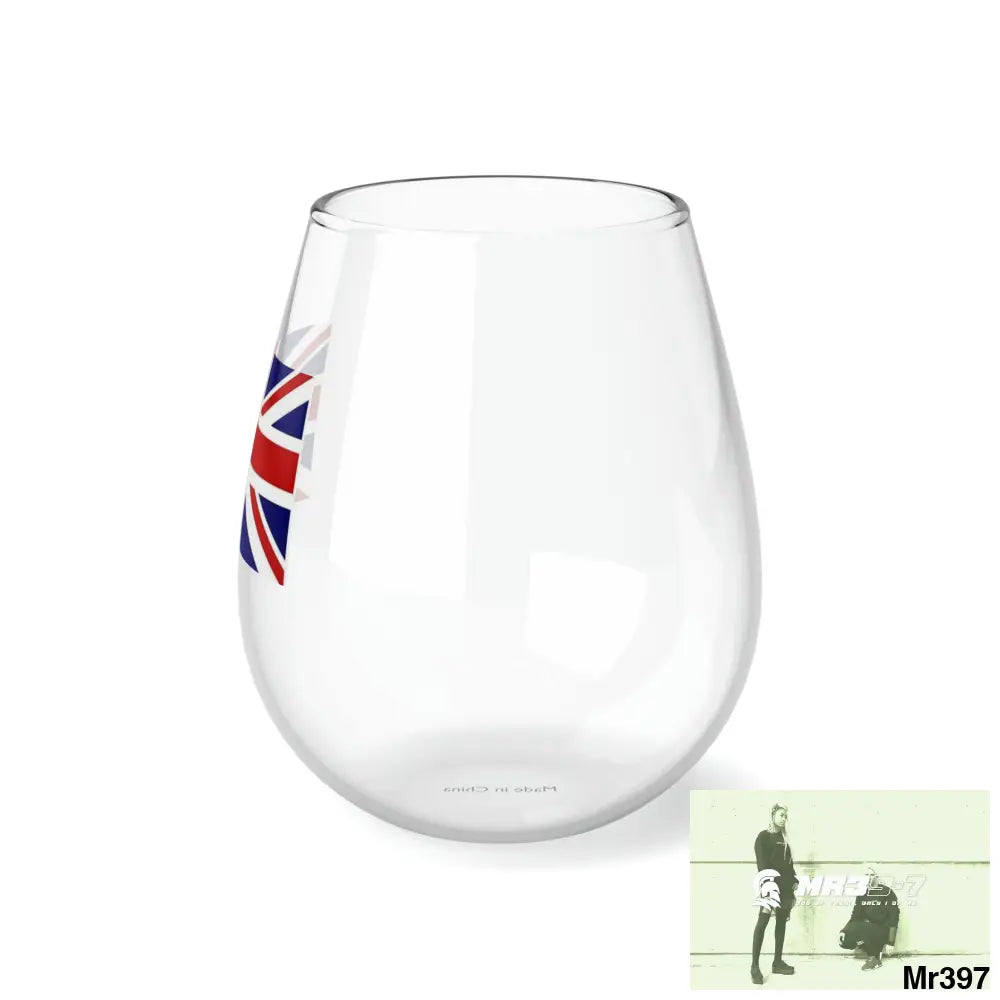 Great Britain Stemless Wine Glass 11.75oz 11.75oz Mug