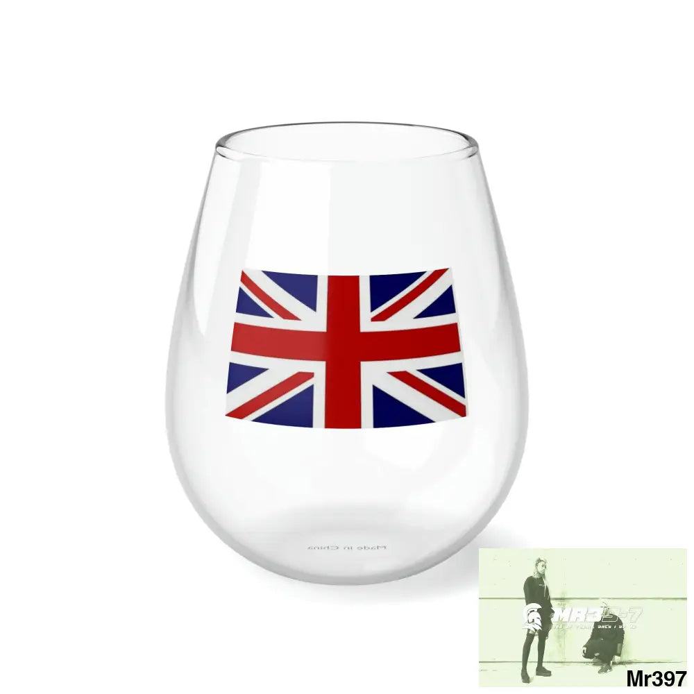 Great Britain Stemless Wine Glass 11.75oz 11.75oz Mug