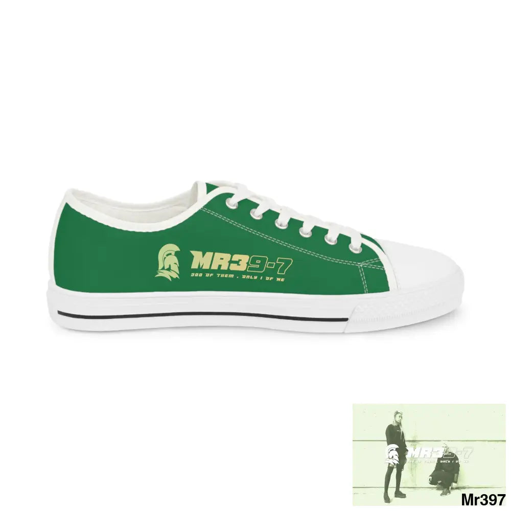 Green MR39S Men’s Low Top Sneakers Shoes