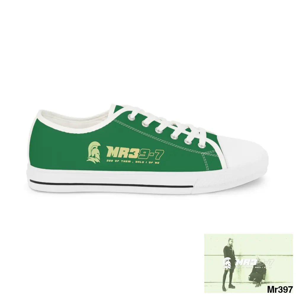 Green MR39S Men’s Low Top Sneakers Shoes