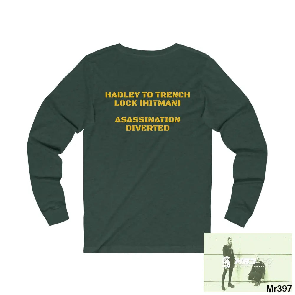 Hadley to Trench lock attempted hit Unisex Jersey Long Sleeve Tee Long-sleeve