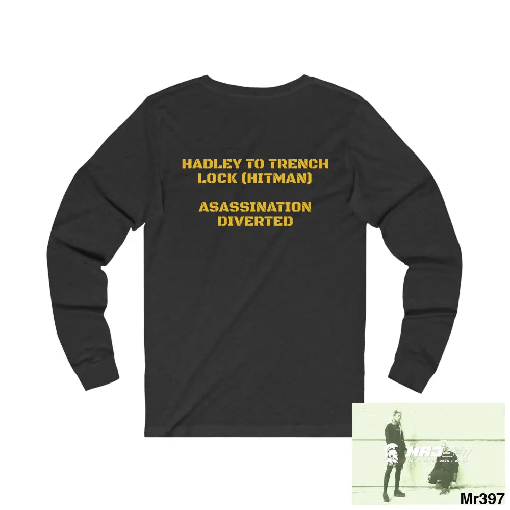 Hadley to Trench lock attempted hit Unisex Jersey Long Sleeve Tee Long-sleeve