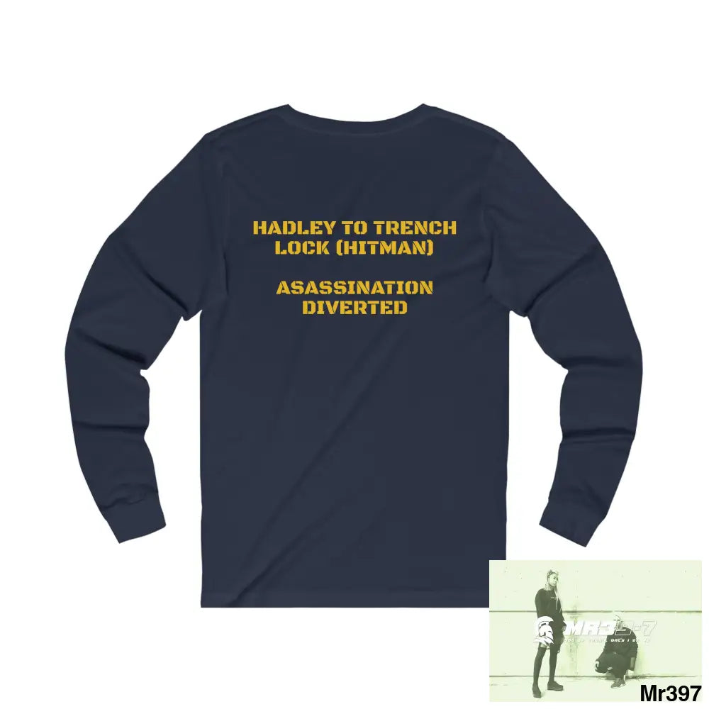 Hadley to Trench lock attempted hit Unisex Jersey Long Sleeve Tee Long-sleeve