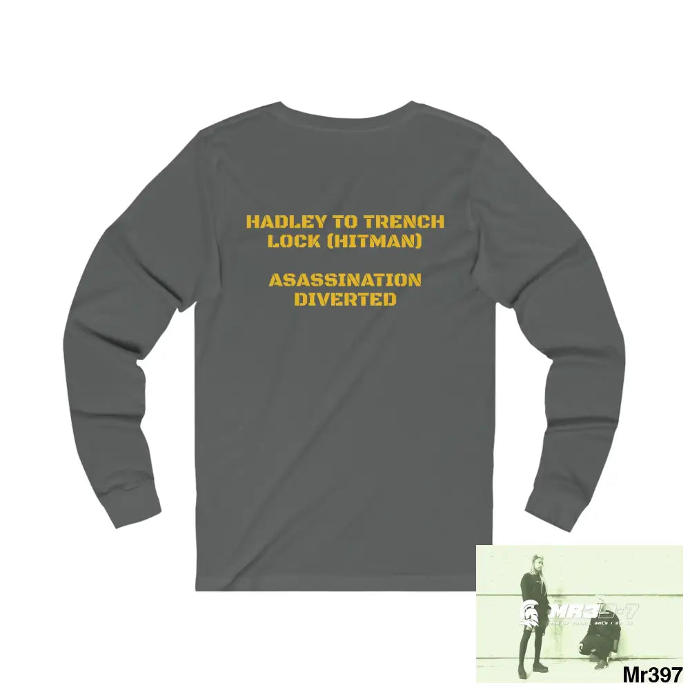 Hadley to Trench lock attempted hit Unisex Jersey Long Sleeve Tee Long-sleeve