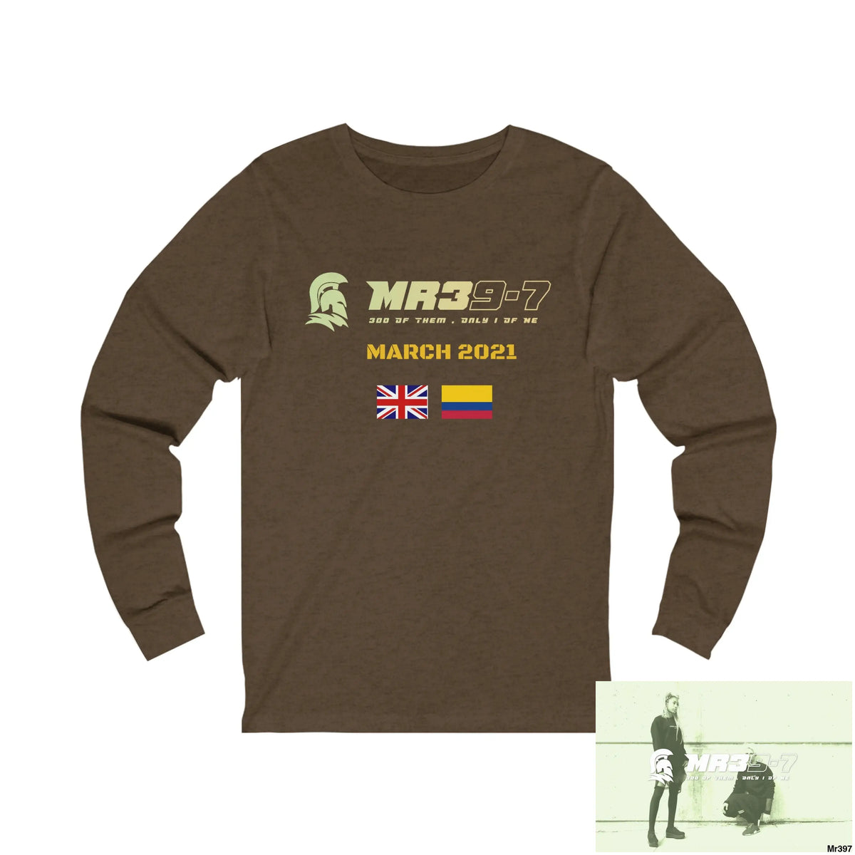 Hadley to Trench lock attempted hit Unisex Jersey Long Sleeve Tee S / Heather Brown Long-sleeve