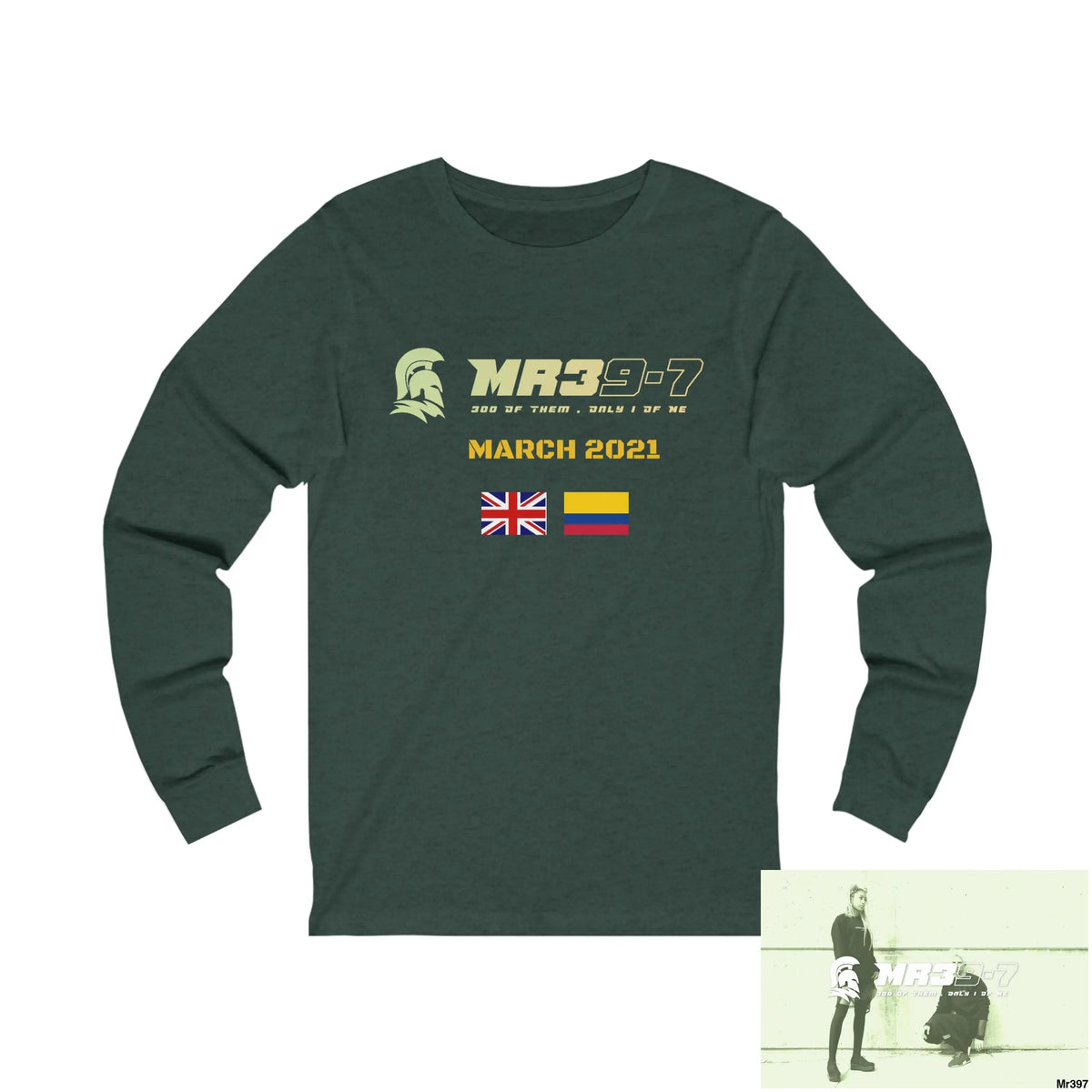 Hadley to Trench lock attempted hit Unisex Jersey Long Sleeve Tee S / Heather Forest Long-sleeve