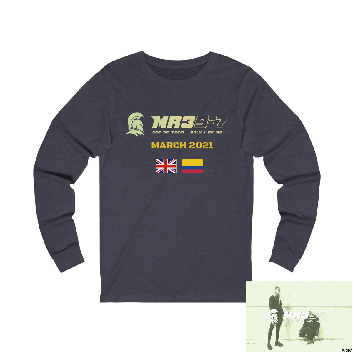 Hadley to Trench lock attempted hit Unisex Jersey Long Sleeve Tee S / Heather Navy Long-sleeve