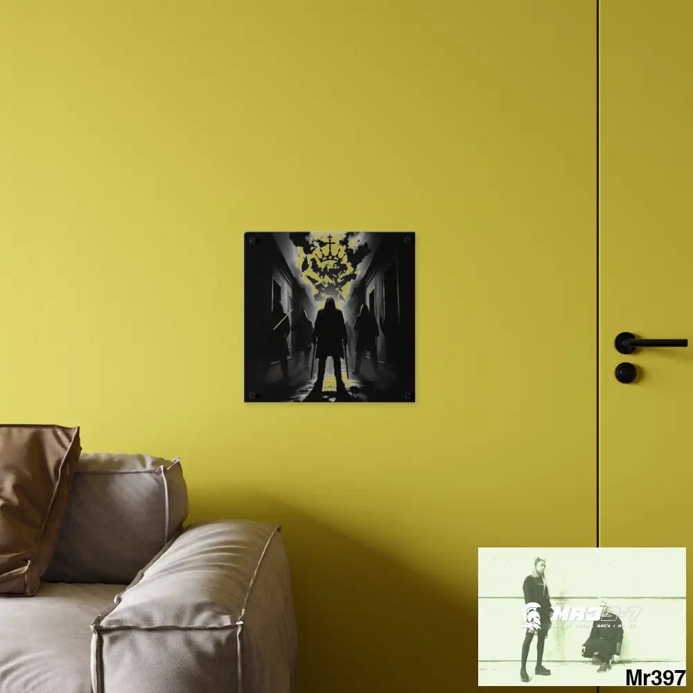 Hell Shadows no 3 2628 days Death Flat Covert Failures Ltd Edition no 22 Acrylic Wall Art Panels Home Decor