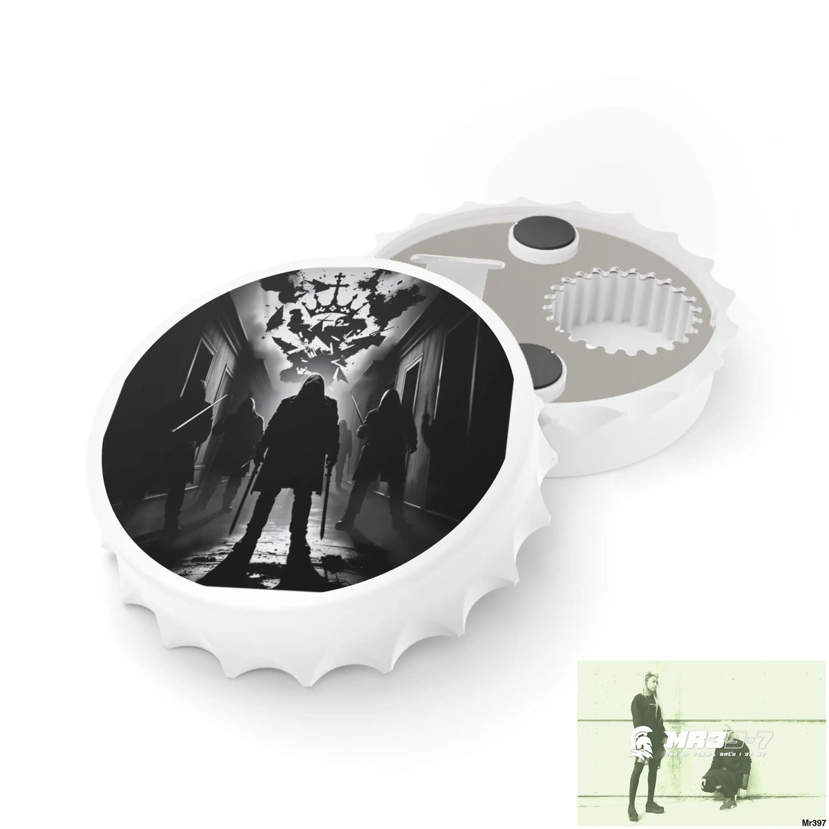 HELL SHADOWS No 3 DEATH FLAT 2628 DAYS COVERT FAILURES LTD EDITION NO 22 Magnetic Bottle Opener One size / White