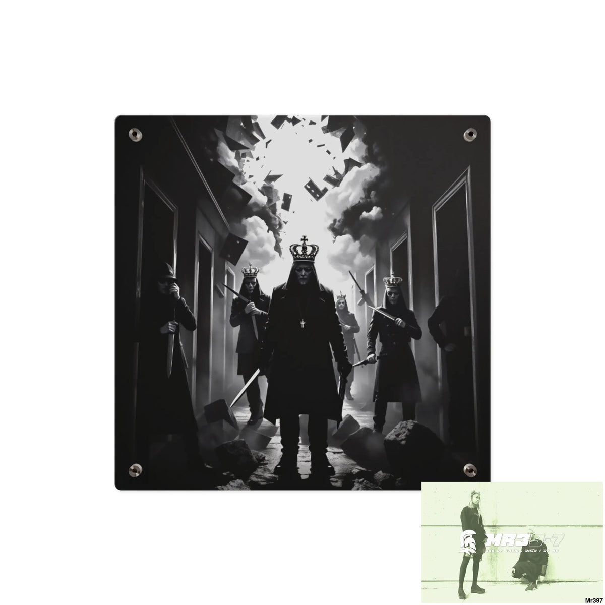 Hell Shadows no 5 2628 days Death Flat Covert Failures Ltd Edition no 22 Acrylic Wall Art Panels Home Decor