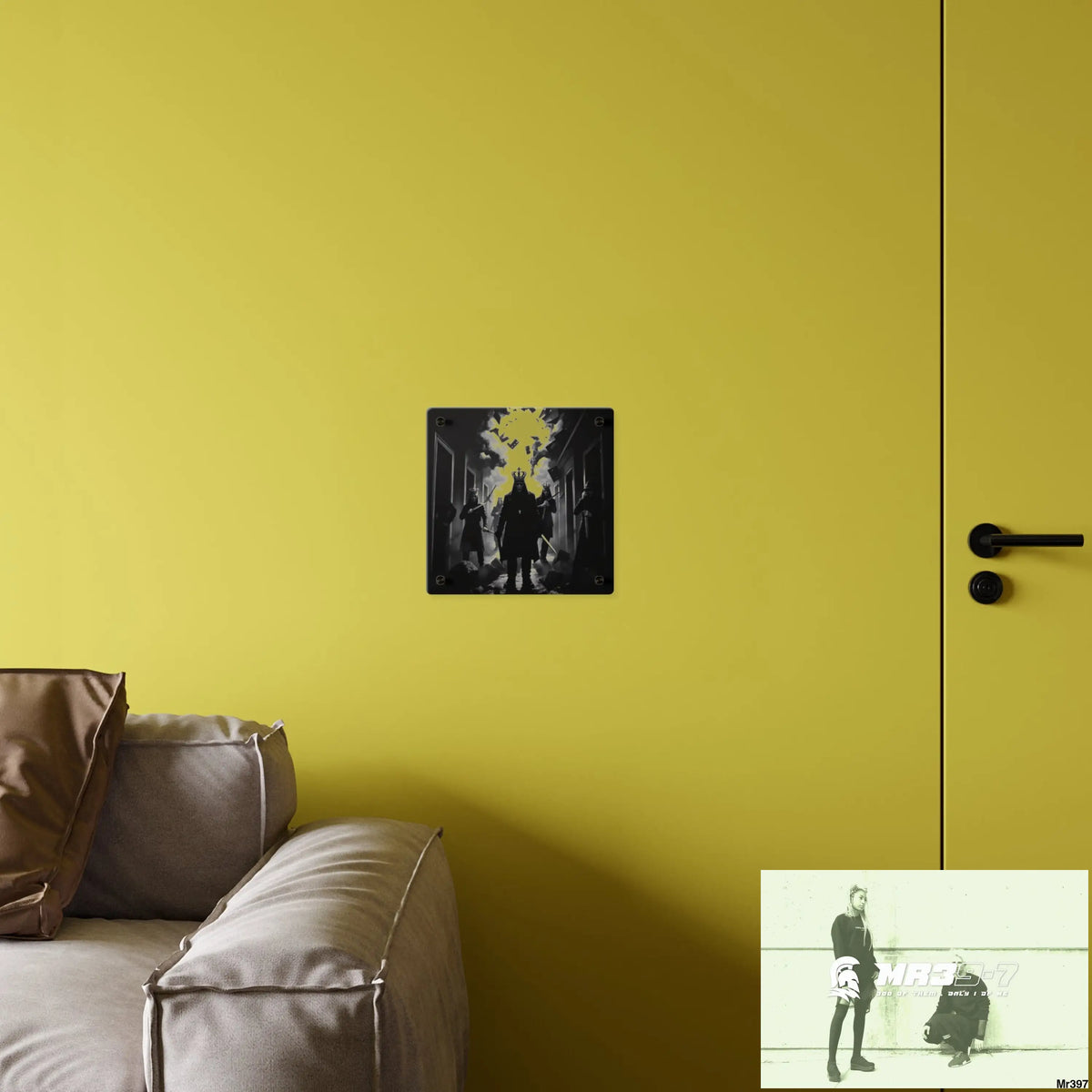 Hell Shadows no 5 2628 days Death Flat Covert Failures Ltd Edition no 22 Acrylic Wall Art Panels Home Decor