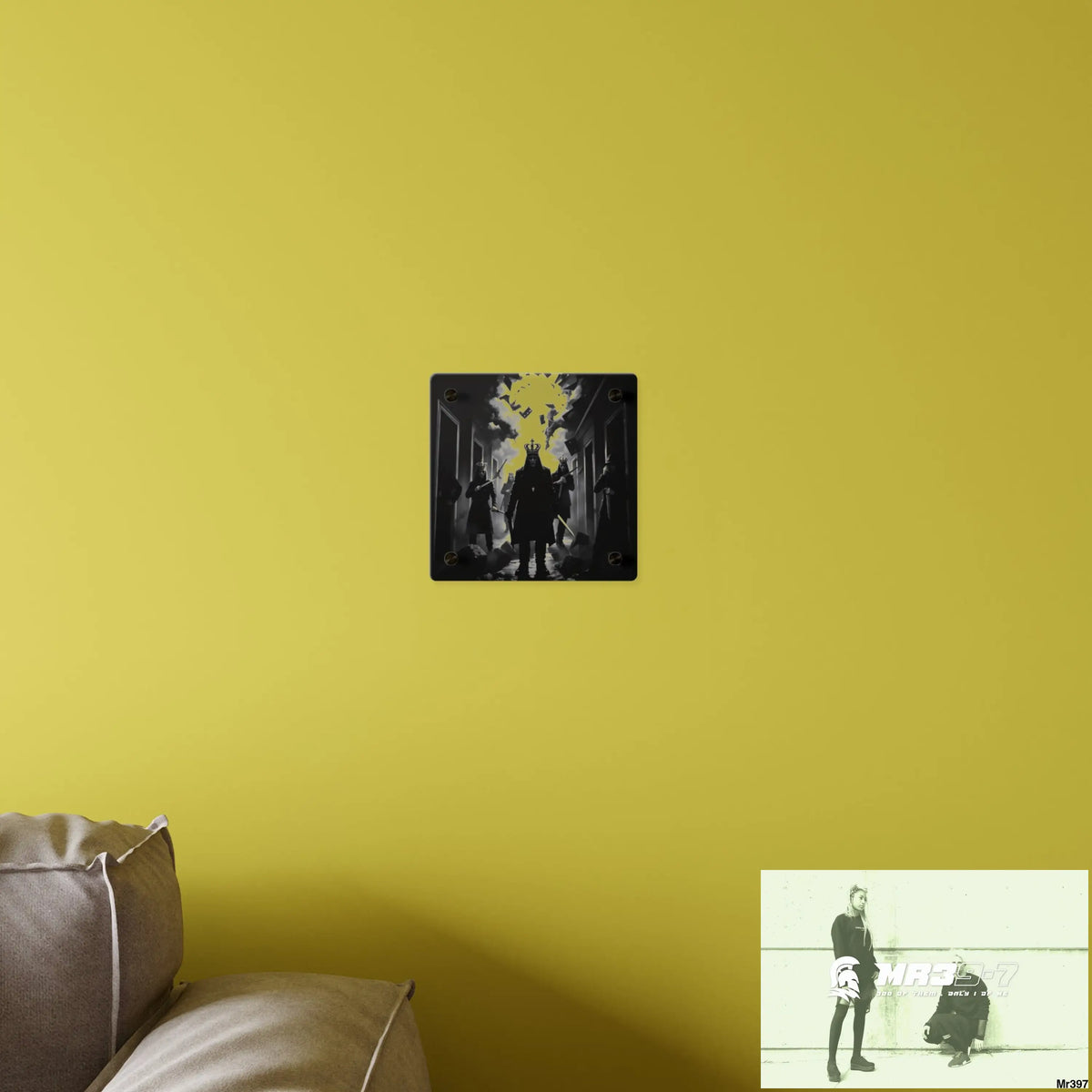 Hell Shadows no 5 2628 days Death Flat Covert Failures Ltd Edition no 22 Acrylic Wall Art Panels Home Decor