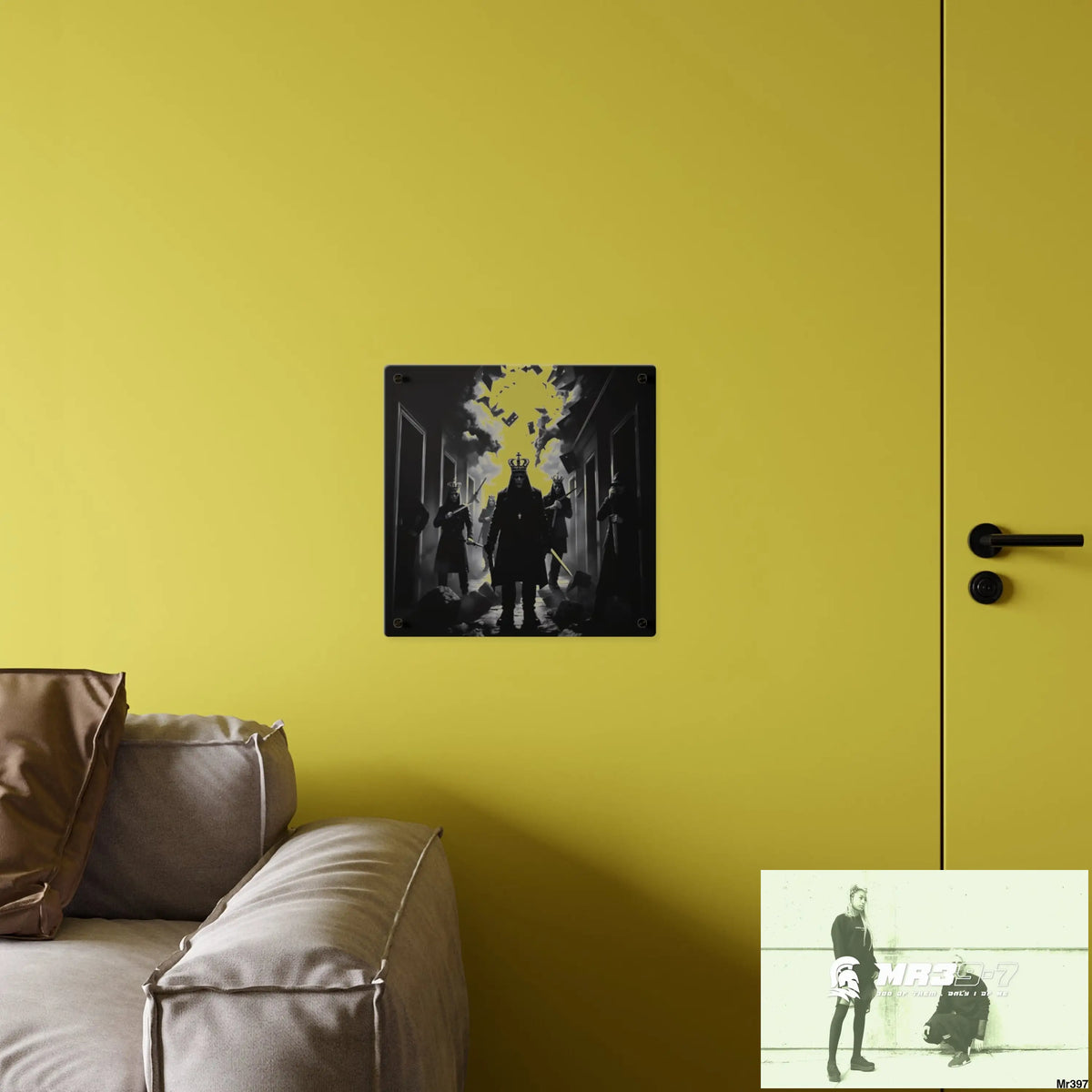 Hell Shadows no 5 2628 days Death Flat Covert Failures Ltd Edition no 22 Acrylic Wall Art Panels Home Decor