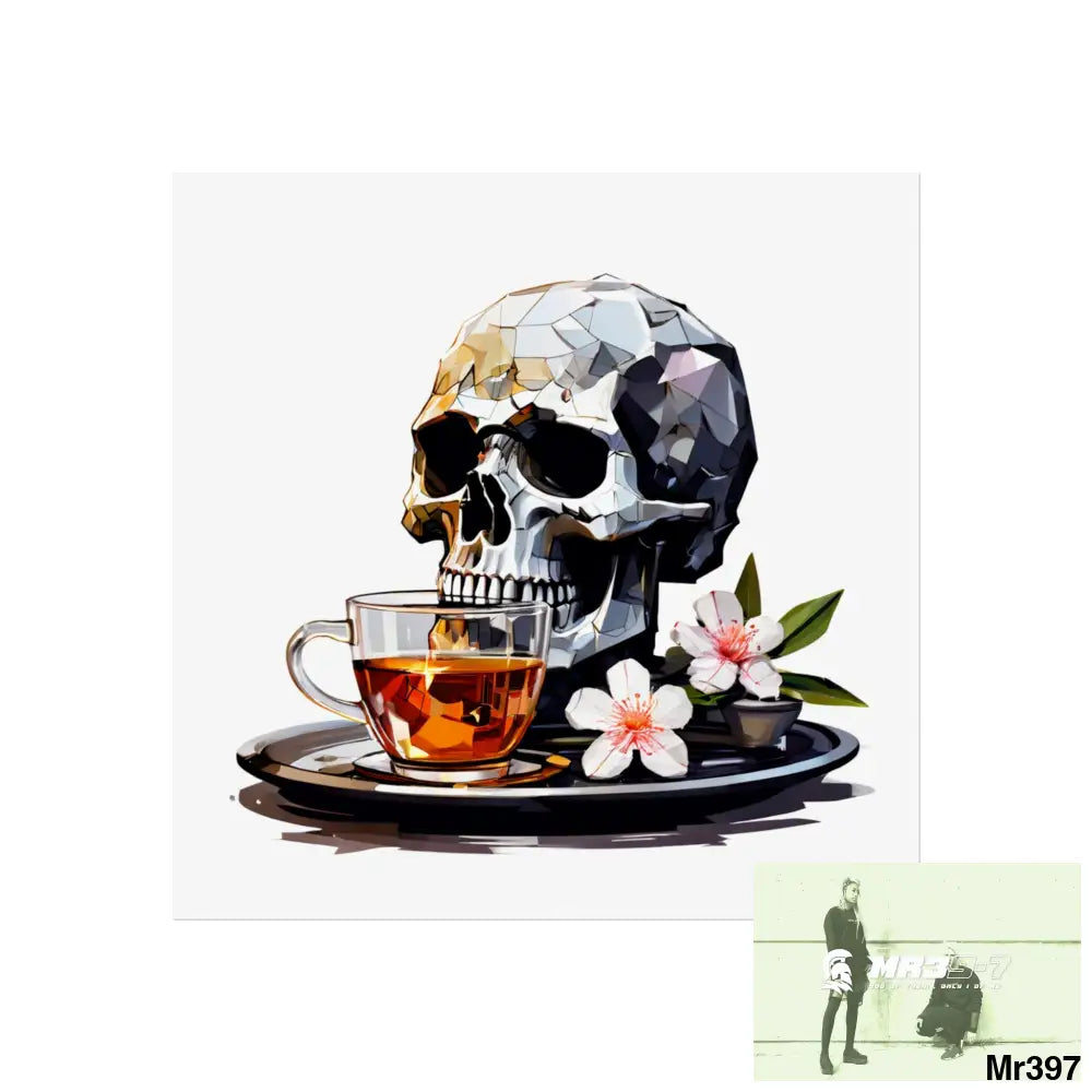 Hergest Cyanide Tea Assassination December 2013 no 14 Fine Art Posters 30″ x 30″ / Matte Poster