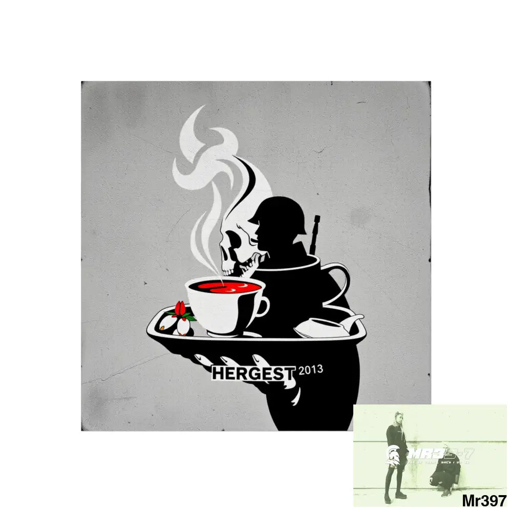 Hergest Cyanide Tea Assassination December 2013 no1 Fine Art Posters 24″ x 24″ / Matte Poster