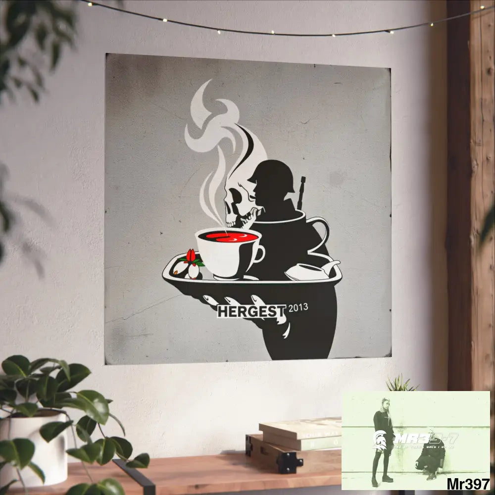 Hergest Cyanide Tea Assassination December 2013 no1 Fine Art Posters Poster