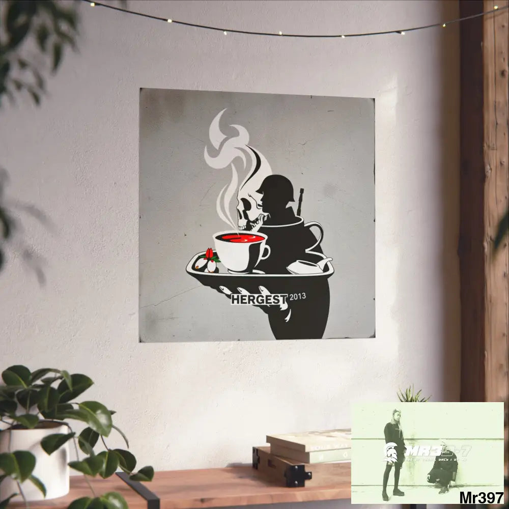 Hergest Cyanide Tea Assassination December 2013 no1 Fine Art Posters Poster