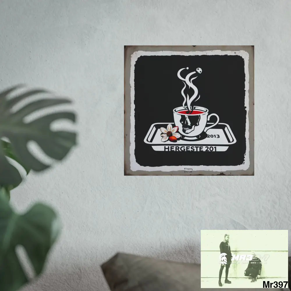 Hergest Cyanide Tea Assassination December 2013 no2 Fine Art Posters Poster