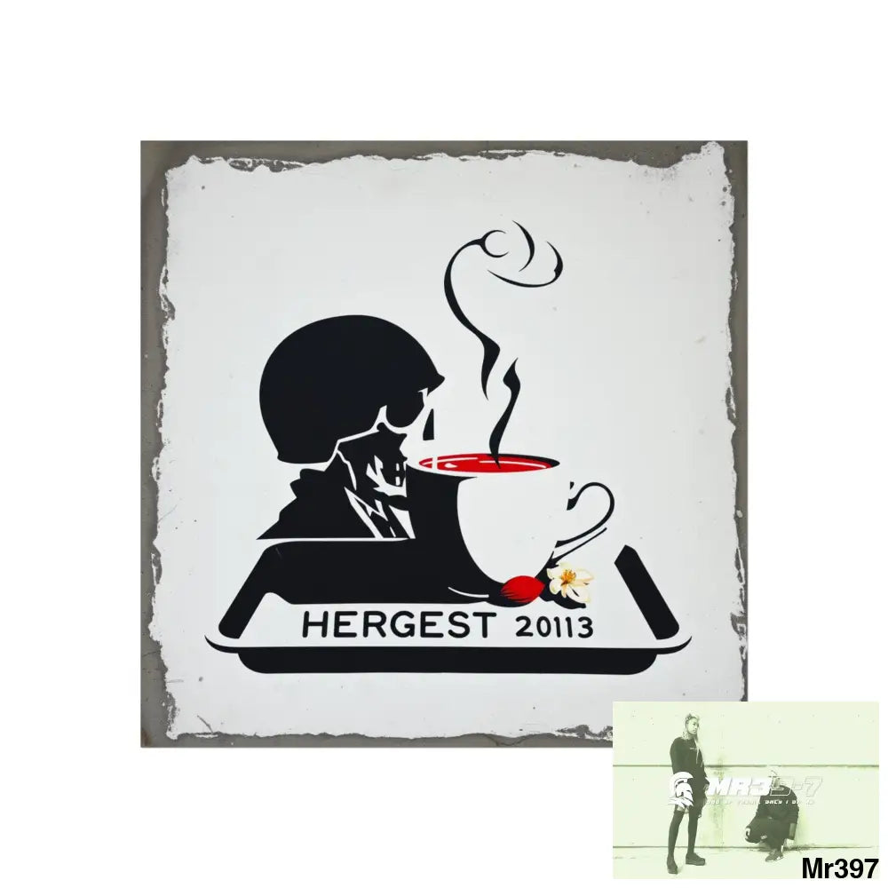 Hergest Cyanide Tea Assassination December 2013 no3 Fine Art Posters 30″ x 30″ / Matte Poster