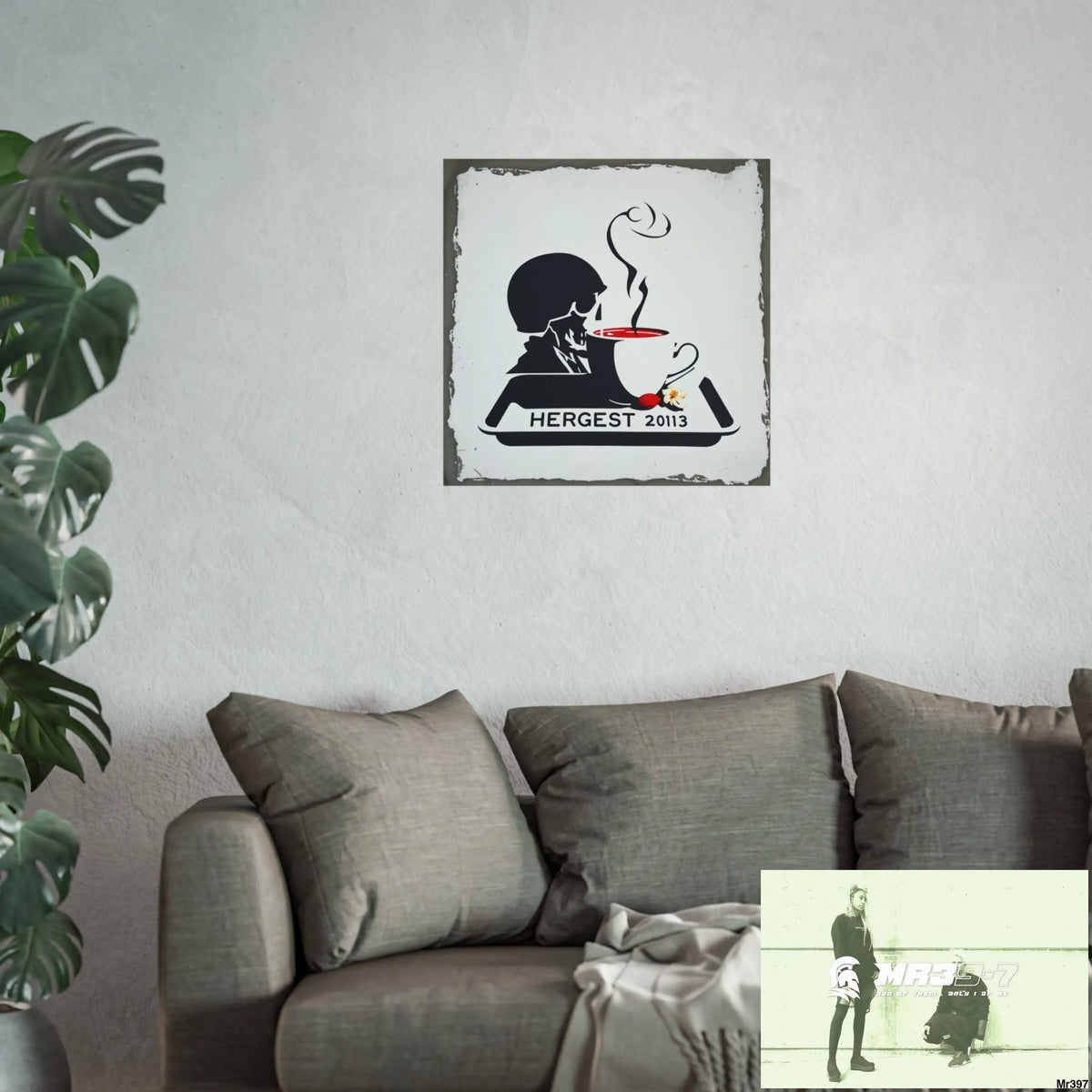 Hergest Cyanide Tea Assassination December 2013 no3 Fine Art Posters Poster