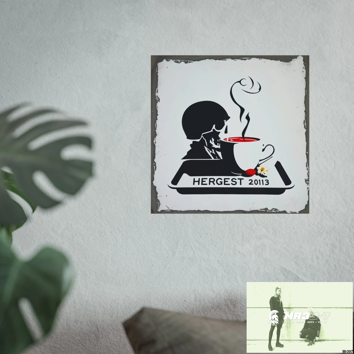 Hergest Cyanide Tea Assassination December 2013 no3 Fine Art Posters Poster